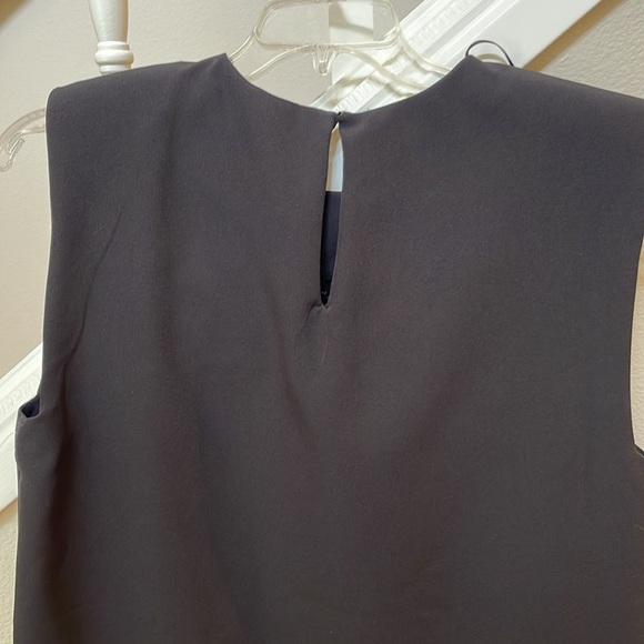 Zara black mini dress, size M, sleeveless. - Picture 4 of 7